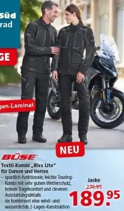 Multi Markt BÜSE Textil-Kombi ,,Riva Lite" für Damen und Herren Angebot