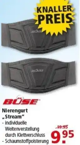 Multi Markt BÜSE Nierengurt ,,Stream" Angebot