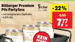 Thomas Philipps Bitburger Premium Pils Partyfass Angebot