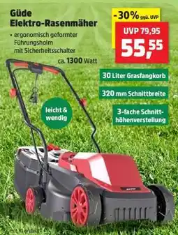 Thomas Philipps Güde Elektro-Rasenmäher Angebot