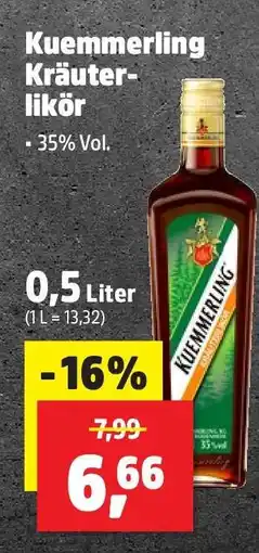 Thomas Philipps KUEMMERLING Kräuterlikör Angebot