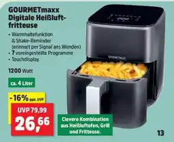 Thomas Philipps GOURMETmaxx Digitale Heißluftfritteuse Angebot