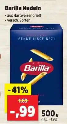 Thomas Philipps Barilla Nudeln Angebot