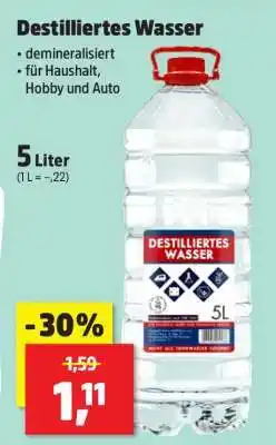 Thomas Philipps Destilliertes Wasser Angebot