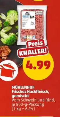 PENNY MÜHLENHOF Frisches Hackfleisch, gemischt Angebot