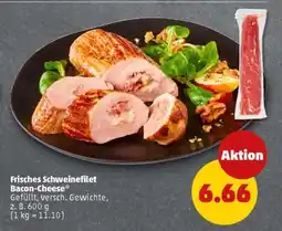 PENNY Frisches Schweinefilet Bacon-Cheese Angebot