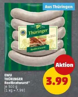PENNY EWU Thüringer Rostbratwurst Angebot