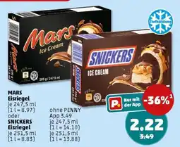 PENNY Snickers Eisriegel Angebot