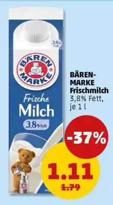 PENNY BÄREN-MARKE Frischmilch Angebot