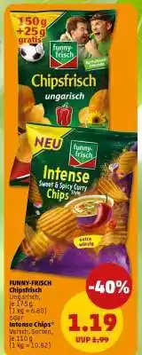 PENNY Funny-frisch Chipsfrisch Ungarisch Angebot
