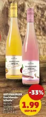 PENNY KATLENBURGER Fruchtwein- schorle Angebot