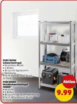 PENNY PURE WORK Schwerlastregal Angebot