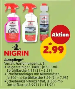 PENNY NIGRIN Autopflege Angebot