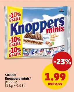 PENNY Knoppers minis Angebot