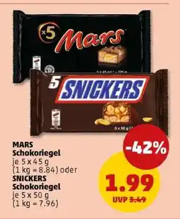 PENNY MARS Schokoriegel Angebot