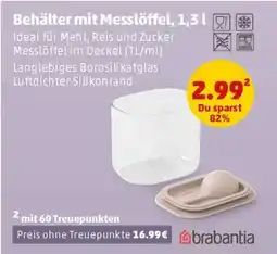 PENNY Behälter mit Messlöffel, 1,3 l Angebot