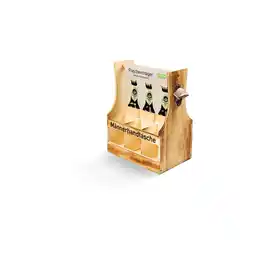 Netto Marken-Discount KESPER Flaschenträger, geflammt, Sperrholz, FSC Angebot