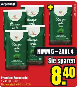 B1 Discount Baumarkt Premium-Rasenerde Angebot