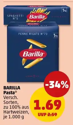 PENNY Barilla pasta Angebot