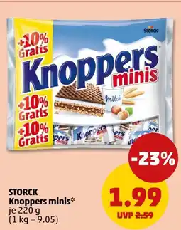 PENNY Storck knoppers minis Angebot