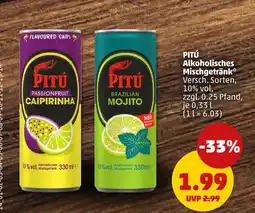 PENNY Pitú alkoholisches mischgetränk Angebot