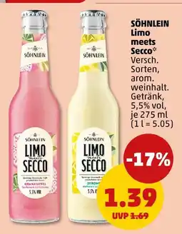 PENNY Söhnlein limo meets secco Angebot
