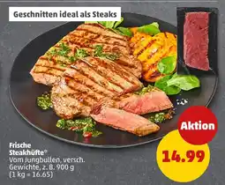 PENNY Frische steakhüfte Angebot