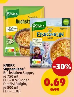 PENNY Knorr suppenliebe buchstaben suppe Angebot