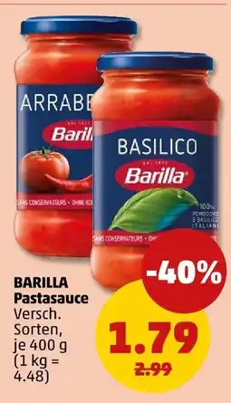 PENNY Barilla pastasauce Angebot