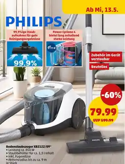 PENNY Philips bodenstaubsauger xb2122/09 Angebot
