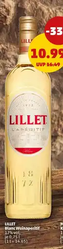 PENNY Lillet blanc weinaperitif Angebot