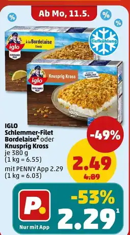 PENNY Iglo schlemmer-filet bordelaise classic Angebot
