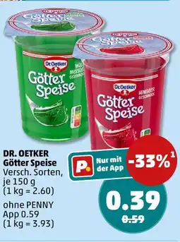 PENNY Dr. oetker götter speise Angebot