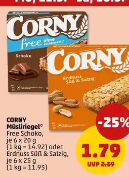PENNY Corny müsliriegel free schoko Angebot