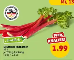 PENNY Deutscher rhabarber Angebot