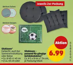 PENNY Sitzkissen – passend für gängige getränkekästen Angebot