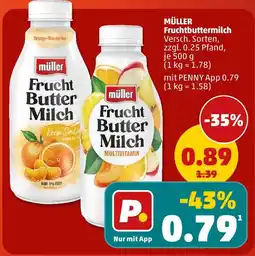 PENNY Müller fruchtbuttermilch Angebot
