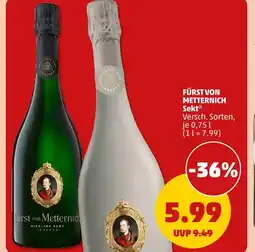 PENNY Fürst von metternich sekt Angebot
