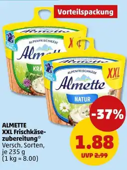 PENNY Almette xxl frischkäsezubereitung Angebot