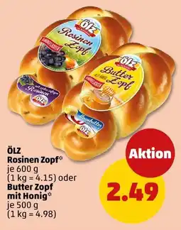 PENNY Ölz rosinen zopf Angebot