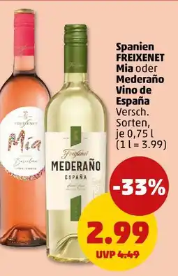PENNY Freixenet mia vino de españa Angebot
