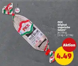 PENNY Pick original ungarische salami Angebot