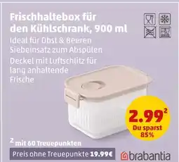 PENNY Brabantia frischhaltebox für den kühlschrank Angebot