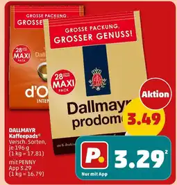 PENNY Dallmayr kaffeepads Angebot