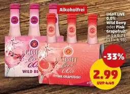 PENNY Light live wild berry Angebot