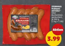 PENNY Steinhaus krakauer mit käse Angebot