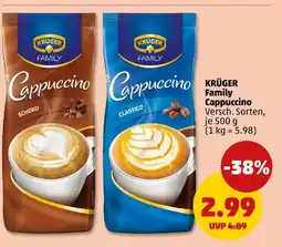 PENNY Krüger family cappuccino Angebot