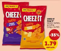 PENNY Cheez-it snap'd cheese & chilli Angebot