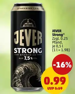 PENNY Jever strong Angebot