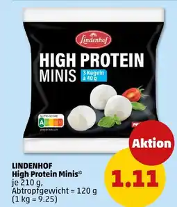 PENNY Lindenhof high protein minis Angebot